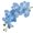 Blue, variant on Yesbay Artificial Orchid Flowers Long Stemmed Realistic Phalaenopsis Orchids No Maintenance Velvet Petals Fake Flower