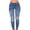 Blue/jean for women trendy, variant on PXLKNZH Low Waisted Ripped Jeans for Women Skinny Stretchy Casual Denim Pants Slim Fit Comfy Lounge Jeans with Pockets Dark Blue S
