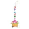 thumbnail image 2 of Adorno colgante de Pascua de madera decorativo adorable de 11 pulgadas de largo con cuerda Estilo A, 2 of 9