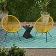 thumbnail image 2 of Mia Outdoor Hammock Weave Chair with Steel Frame (Set of 2), 2 of 8