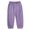 Purple, variant on mgoYE Toddler Baby Girls 1 Pack Elastic Waist Pants Soft Cotton Linen Harem Bloomers Summer Fall Long Pants Size 4-5 Years