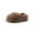 Brown, variant on Fozruso Cozy Winter Slippers For Girls Fleece Lined Shoes With Sole For Indoor And Outdoor Use Soft Warm Comfortable Footwear For Toddler And,Girls Slippers Sizes 8 Little Kid(2-2.5 Years)