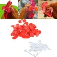 thumbnail image 1 of Gafas de ojo de pollo de 100 piezas, gafas antipicoteo para pollos, equipo para granja de pollos, equipos y suministros para cría de pollos, 1 of 5