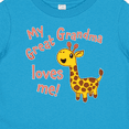 thumbnail image 4 of Inktastic My Great Grandma Loves Me- Cute Giraffe Boys or Girls Baby T-Shirt, 4 of 5