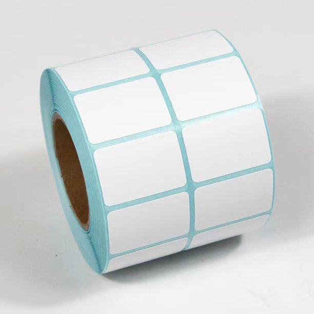 Etiqueta térmica de tres pruebas, papel para pesar supermercados, hospitales, logística, correo electrónico, etiqueta del tesoro, té con leche, código de barras, etiqueta escrita a mano