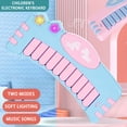thumbnail image 2 of syligr Kids Piano Toy for Kids 2-6 Years Old, 10-Key Electronic Musical Toy with Lights Sounds, Early Learning Music Toys for Boys Girls 3+, Christmas Birthday Holiday Party Gift, 10.6 Inch, 2 of 4