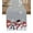 Gray, variant on Ldtrchee Grey Christmas Snowman Table Runner 48 Inches, Snowflake Winter Bed Runner Dresser Scarves Tabletop for Indoor Outdoor Parties/Ceremony/Banquet, 13" x 48"