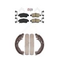 thumbnail image 1 of Transit Auto Front Ceramic Disc Brake Pads and Rear Drum Shoes Kit for Car Honda Fit KNN-100007, 1 of 11