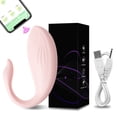 thumbnail image 1 of Juguetes sexuales, vibrador femenino con Bluetooth para mujer, aplicación inalámbrica, consolador con Control remoto, vibradores, bragas vibradoras, juguete para parejas Tan Jianjun unisex, 1 of 2