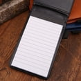 thumbnail image 7 of UNTERING Notebook Multifunction Pocket Planner Notebook Small Notepad Note Book Leather Cover B, 7 of 7
