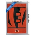 thumbnail image 3 of NFL Cincinnati Bengals - Logo 25 Wall Poster, 14.725" x 22.375" Framed, 3 of 5