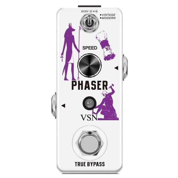 VSN Phaser Guitar Effect Pedal Analog Phase Effect Pedal Vintage Phase Effect For Electric Guitar Vi