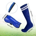 Hengguang Kids Soccer Shin Guards & Socks Set, Protection for Children