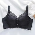 thumbnail image 2 of No Rims Hand Cups Push Up Bra for Small Chest with Lace Edge and Comfortable Support, 2 of 2