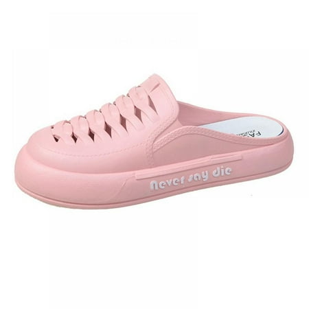 

Thick Sole Clouds EVA Sandal Fashion Leather Sandal For Women Flat Sole Designer Summer Shoes Flip Flops Outdoor Beach Slippers