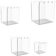 thumbnail image 4 of HUGFEGWE Ziplock Bag Holder,Baggy Rack Holder for Food Prep Bag,Food Storage Bag Stand,Hands-Free to Pour Leftovers,Filling Zip Lock Freezer Bag Stand,Comes with both Quart Gallon Sizes CJB91-22065, 4 of 9