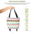 thumbnail image 4 of Carrito De La Compra De Comestibles, Carrito De La Compra Plegable, Bolsa De Asas, Extensible, Plegable, Respetuoso Con El Medio Ambiente Methold HA024466-01, 4 of 6