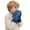 Blue, variant on Krdevn Toddler Camo Shark Print Ski Mittens Waterproof Adjustable Buckle Ribbed Cuff Insulated Kids Snow Mittens Size:2-4 Years