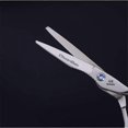 thumbnail image 5 of Kit de tijeras de peluquería de acero inoxidable de 15 cm (6 pulgadas) para corte y entresacado profesional del cabello, ideales para barberos y peluquería de mascotas., 5 of 5