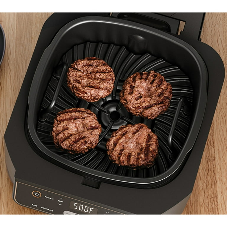 Restored Ninja EG201 Foodi 6-in-1 Indoor Grill and 4-Quart Air Fryer  (Refurbished) 