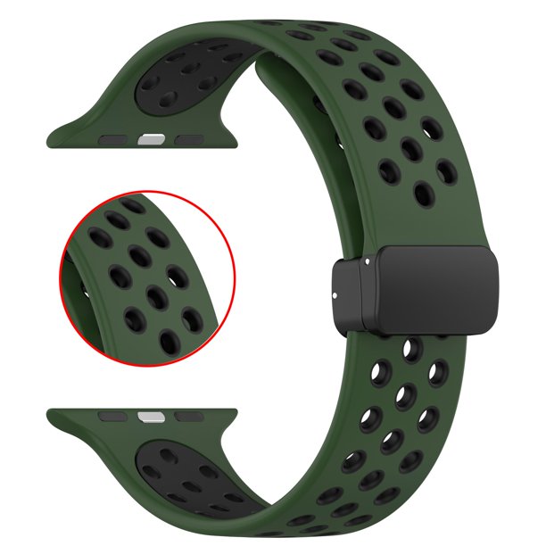 Banda magnética plegable D para Apple watch series 8 ultra 49mm 45mm 41mm correa de reloj 44mm 40m 42mm 38mm iWatch serie 7 6 se 5