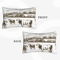 thumbnail image 2 of Susaid Cows Grazing On The Meadow 2 Print Pillowcases Multiple Size, Pillow Cover Super Soft Envelope Closure Standard Pillow Case-20"x30", 2 of 6