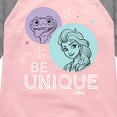 thumbnail image 3 of Frozen 2 - Be Unique - Toddler And Youth Girls Raglan Graphic T-Shirt, 3 of 4