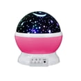 thumbnail image 1 of Proyector de estrellas Gadgets and fun LED giratorio ideal para niños y bebés color Rosa, 1 of 3
