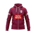 thumbnail image 3 of 2024  QLD Maroons QLO Mens Hoodies Home/Training  Jacket RUGBY JERSEY, 3 of 7