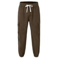 thumbnail image 5 of TIANZEN Men Cargo Pants Outdoor Streetwear Jogger Corduroy Trousers With Multiple Pockets Comfortable Utility Work Pants For Casual Wear All Seasons Memory Foam Work Pants Slim Straight, 5 of 6