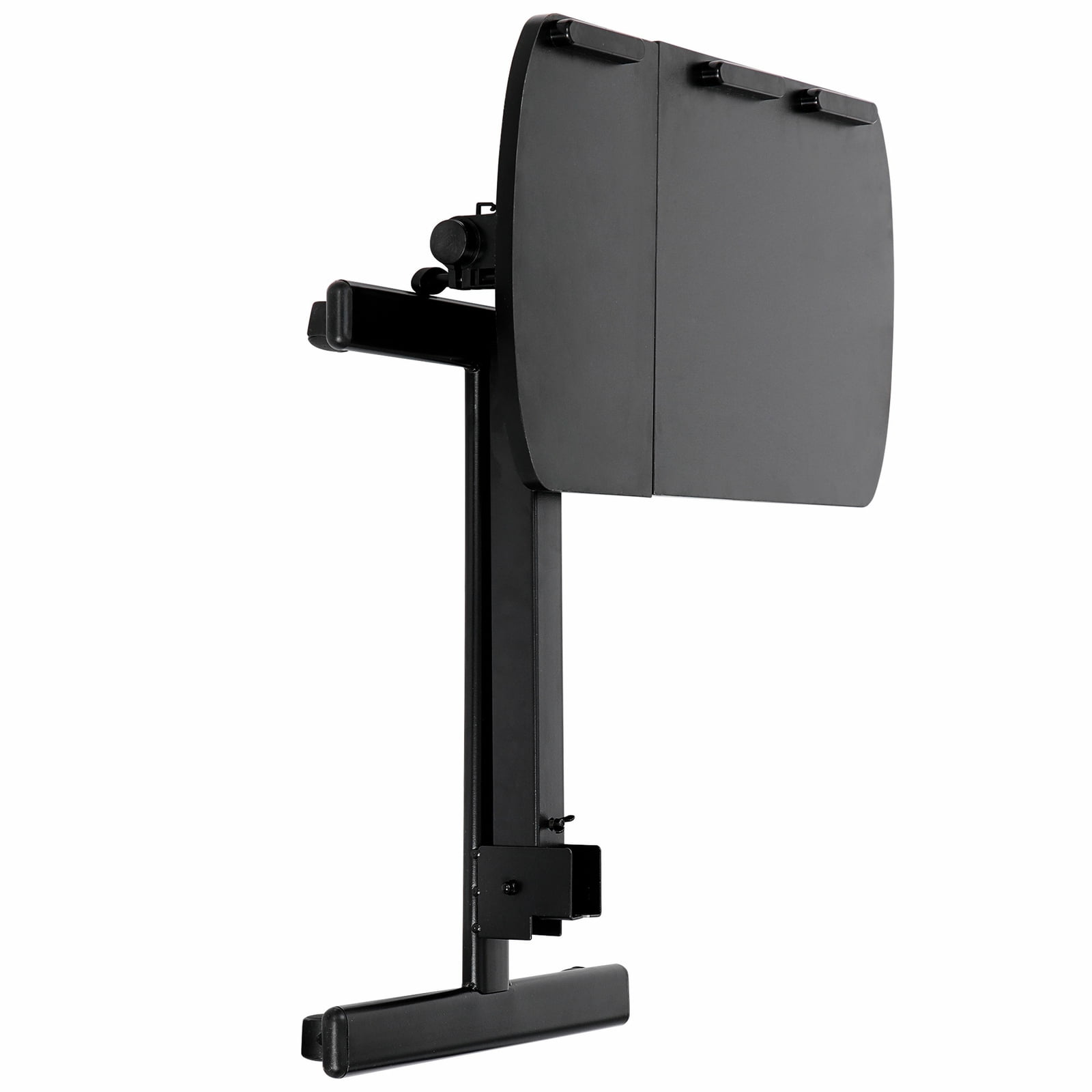 LINJH Adjustable Rolling Laptop Desk Cart Over Bed Hospital Table Stand