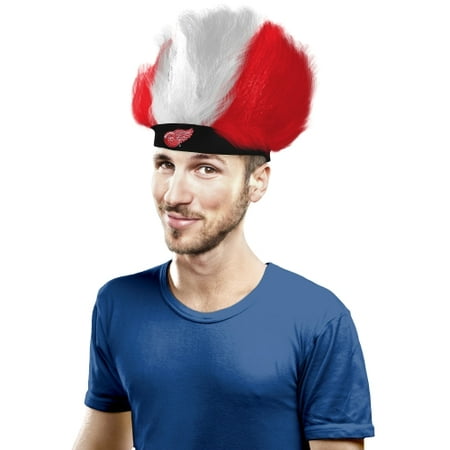UPC 849789000418 product image for NHL Fuzzy Head Wig, Red Wings | upcitemdb.com
