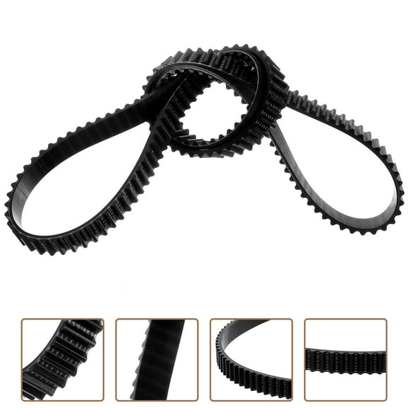 HEMOTON Bread Maker Drive Belt Replacement for Machine Use 175-tooth Rubber Black-Compatible with 5891 Model