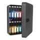 thumbnail image 1 of Key Cabinet with Combination Lock Wall-Mounted Key Storage Box with Resettable Combination Black Digital Security Box, 1 of 5