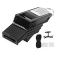 thumbnail image 1 of Mortun Whistle Non ‑ Core High Frequency Referee Whistle Adjustable Nylon Hanger Contest WhistleBlack Silver, 1 of 4