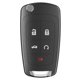 thumbnail image 3 of Llavero automático VOFONO con 5 botones abatibles para Chevy 2010-2019, 3 of 5