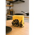 thumbnail image 5 of Mango Steam Metal Tabletop Napkin & Letter Holder - Leaf, Black (6" L x 1.75" W x 4" H), 5 of 10