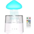 thumbnail image 1 of Diffuserlove Rain Diffuser Cloud Humidifier 450ML Diffuser Water Drip Waterfall Lamp Mushroom Humidifier, 1 of 9