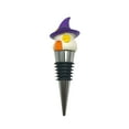 thumbnail image 2 of Halloween Bottle Stopper, Decorative, Unique, Handmade, Eye-Catching Metal Stoppers, Cute and Beverage Corker Bottle Sealers, Home Bar Kitchen Dinner Decor(Purple-Witch), 2 of 4