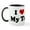 White/Black Inside, variant on CafePress - I Love My Tio Mug - 11 oz Ceramic Mug - Novelty Coffee Tea Cup