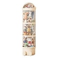 thumbnail image 1 of Transparent Toy Storage Box Stackable Plush Organizer Toy Box Storage For Stuffed Animal Storage Tube Storage Tube Toys 51inch Milk white, 1 of 9
