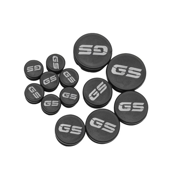 13 PCS Moto Frame Plug Kit Protector Cubierta Agujero Cubierta
