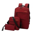 thumbnail image 2 of para portátil 3 en 1 para portátil para portátil Bolso de hombro Bolso para teléfono móvil, con puerto de carga USB para negoc rojo Macarena Paquete de negocios para hombre, 2 of 8