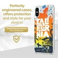 thumbnail image 2 of Case Yard iPhone-XS-Max Case Clear Soft & Flexible TPU Ultra Low Profile Slim Fit Thin Shockproof Transparent Bumper Protective Cover Drop Protective Cell Phone Cases (California Lifeguard), 2 of 8