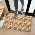 thumbnail image 2 of Beige Sunflower Pattern Door Rugs,Washable Non Slip Door Mats Indoor,Decorative Door Mats,Entry Mat Indoor for Entrance,Bedroom,Kitchen,Bathroom,16"x24", 2 of 6