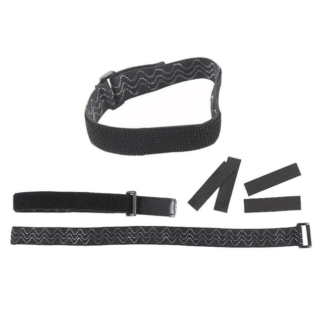 Adjustable Invisible Non- Silicone Elastic Strap Adhesive Leg Tape for Knee High Boots Straps+24 Stickers