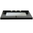 thumbnail image 2 of Bellaterra Home 430002-25-BGR 25 in. Galaxy Granite Countertop & Single Rectangle Sink, Black, 2 of 3