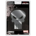 thumbnail image 1 of Chroma 41501 Punisher Skull Injection Molded Chrome Colored Emblem Decal, 1 of 2