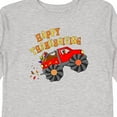 thumbnail image 4 of Inktastic Happy Thanksgiving Monster Truck with Turkey and Food Boys or Girls Long Sleeve Toddler T-Shirt, 4 of 5