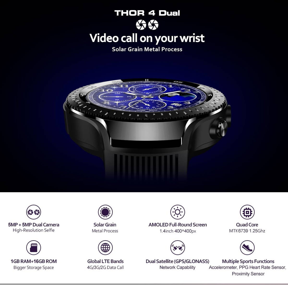 zeblaze smartwatch 4g